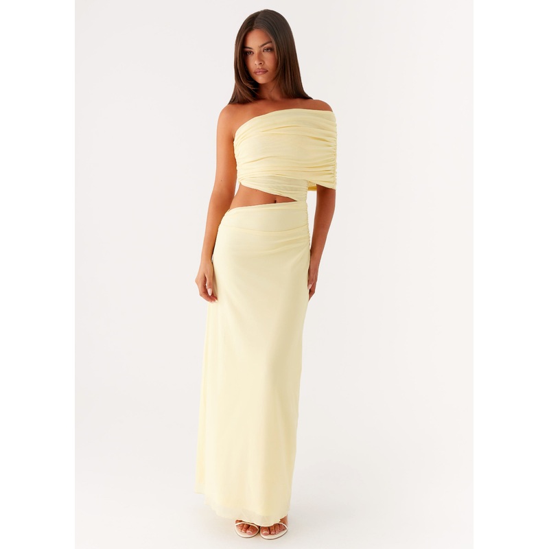 Gillian Maxi Dress – Yellow