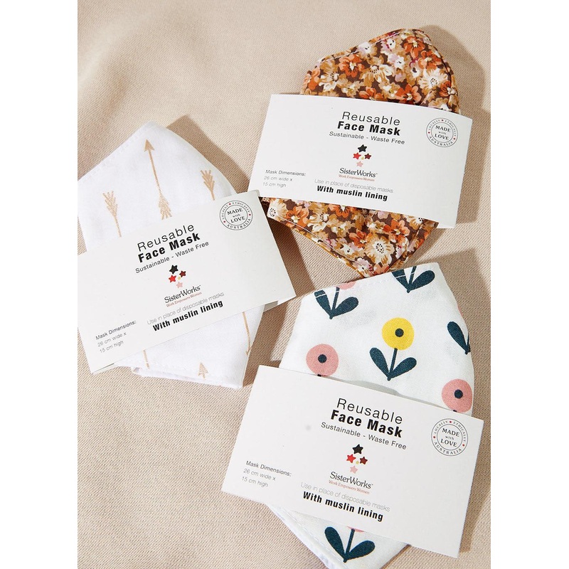 Handmade Reusable Face Mask – Multi