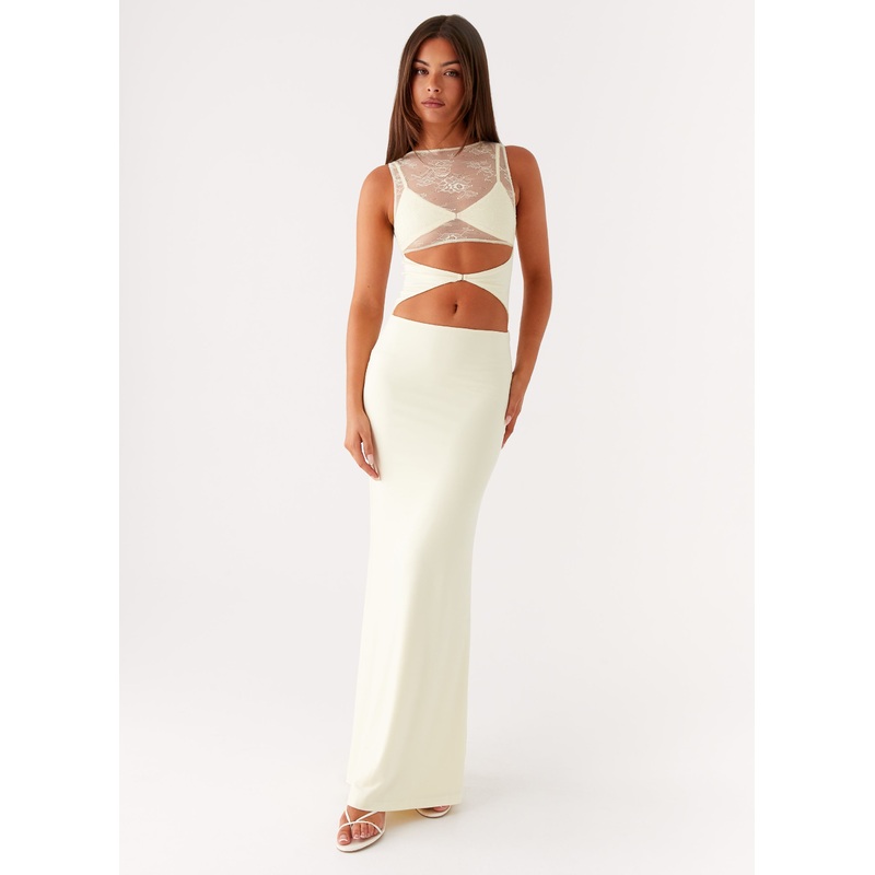 Imperial Maxi Dress – Yellow