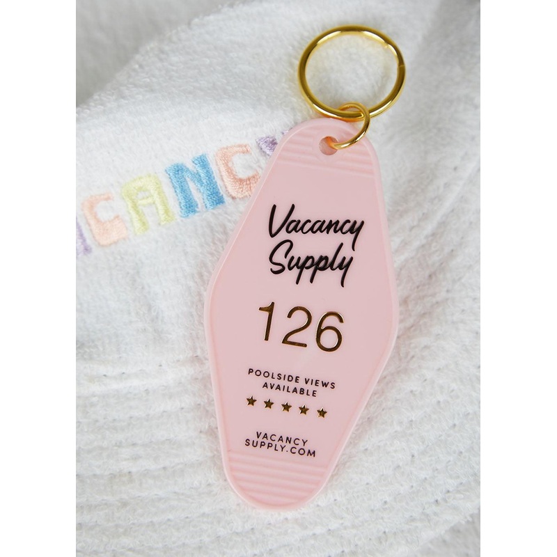 Room 126 Keyring – Pink