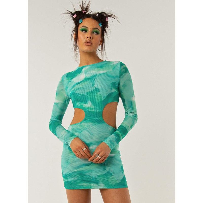Listen In Cut Out Mini Dress – Amazon