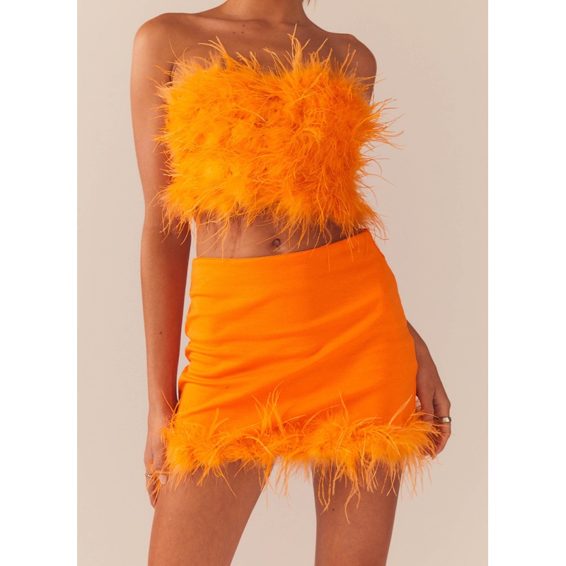 Lucia In Love Skirt – Tangerine