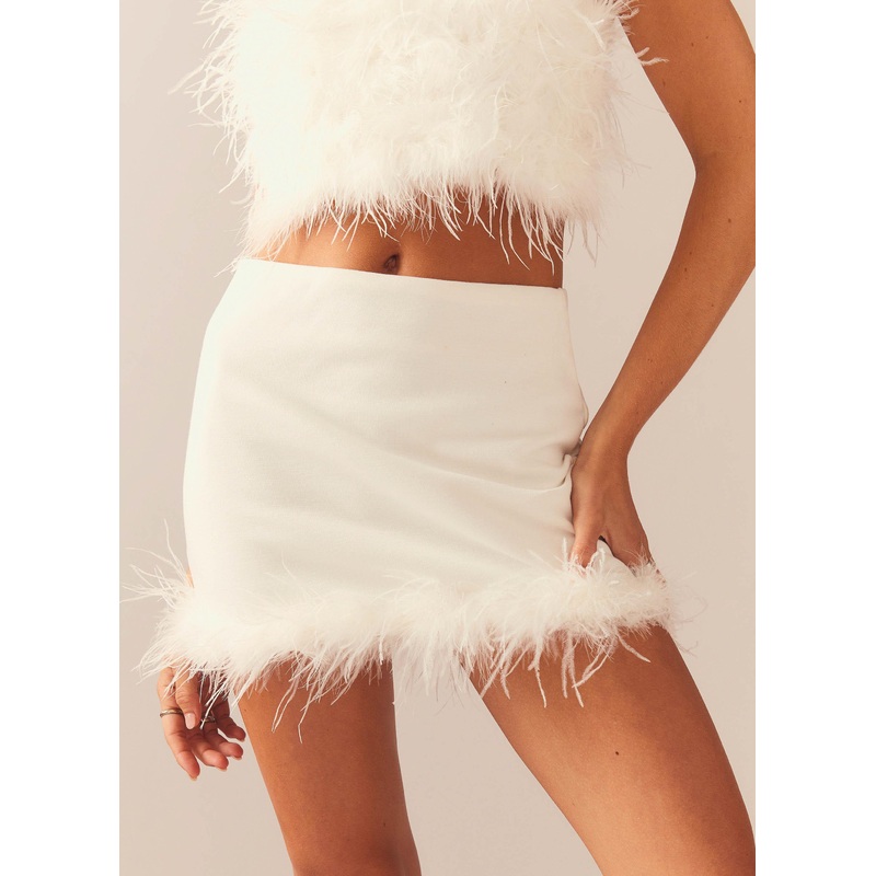 Lucia In Love Skirt – White