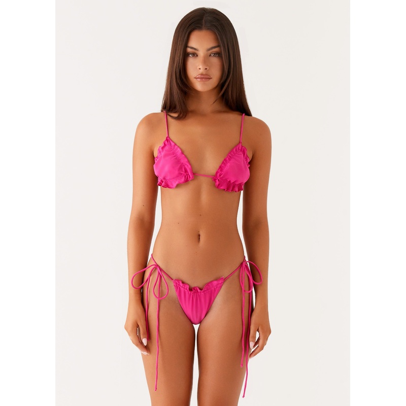 Gaia Bikini Bottoms – Fuchsia