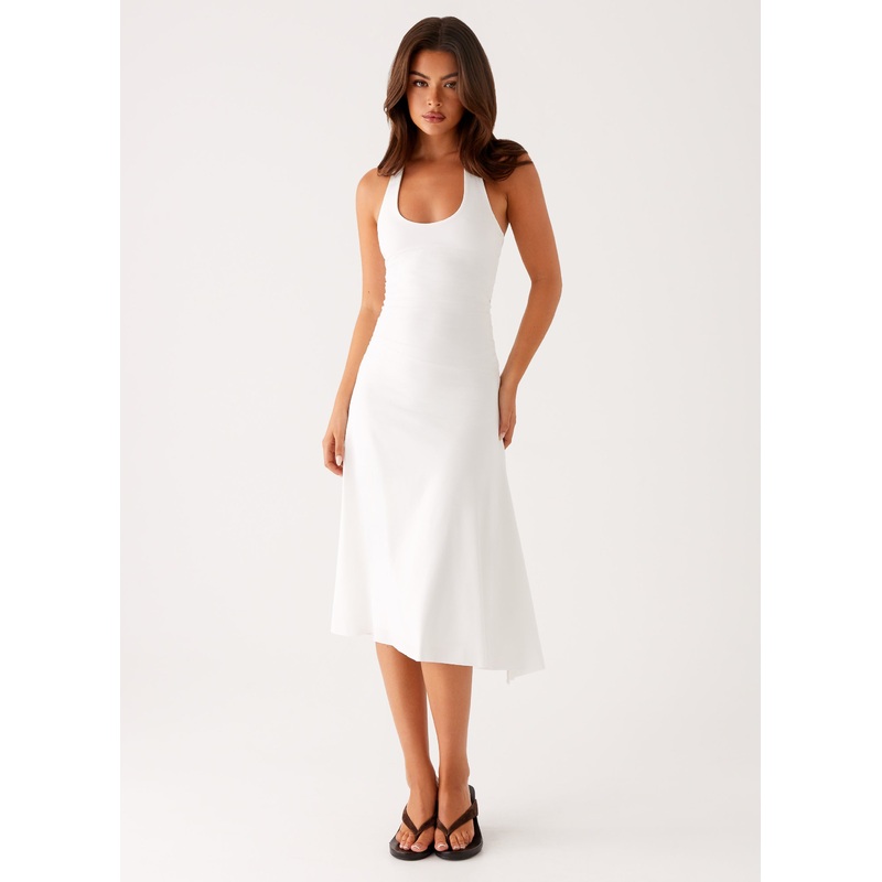 Klyne Midi Dress – Ivory
