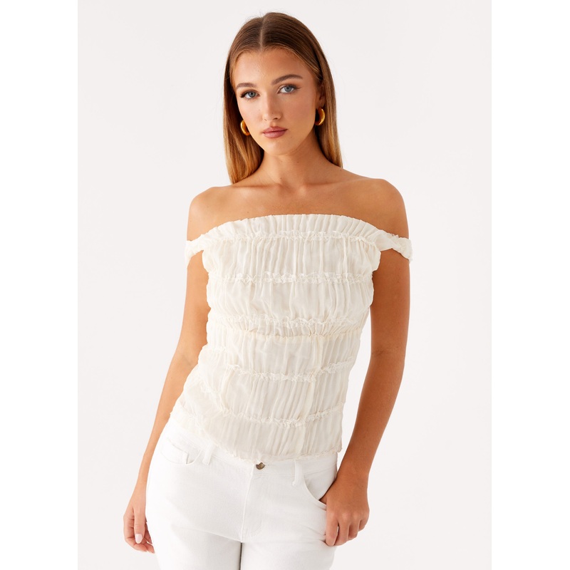 Nebula Top – Ivory