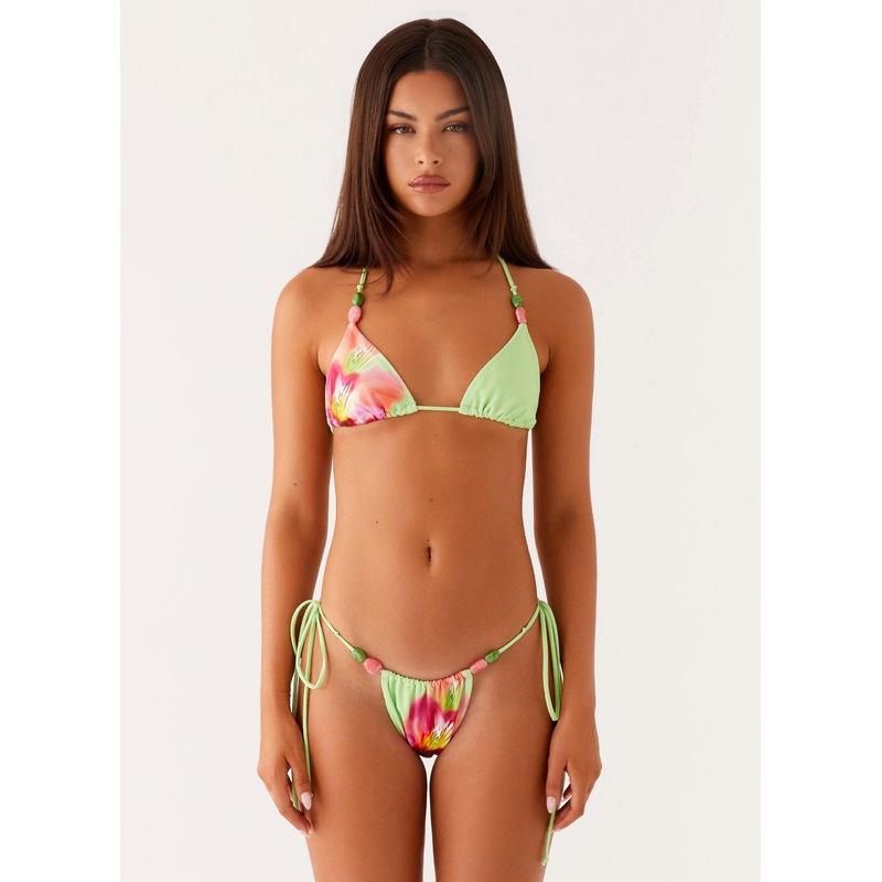 Rach Bikini Bottoms – Green Tropical