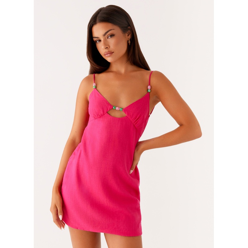 Vander Mini Dress – Fuchsia