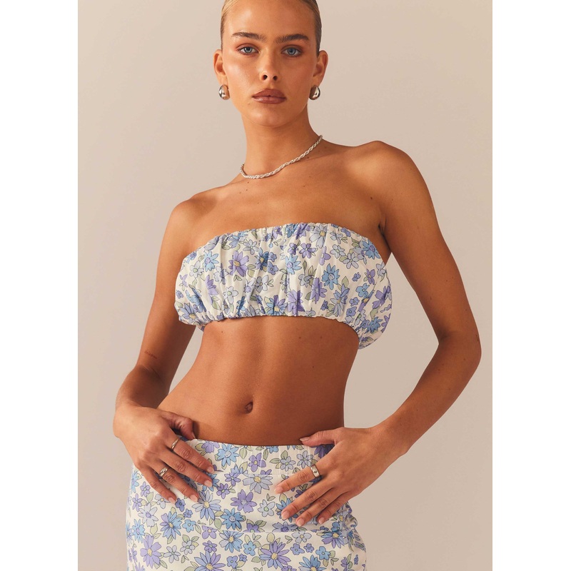 Countryside Picnic Bandeau Top – Daisy Chain