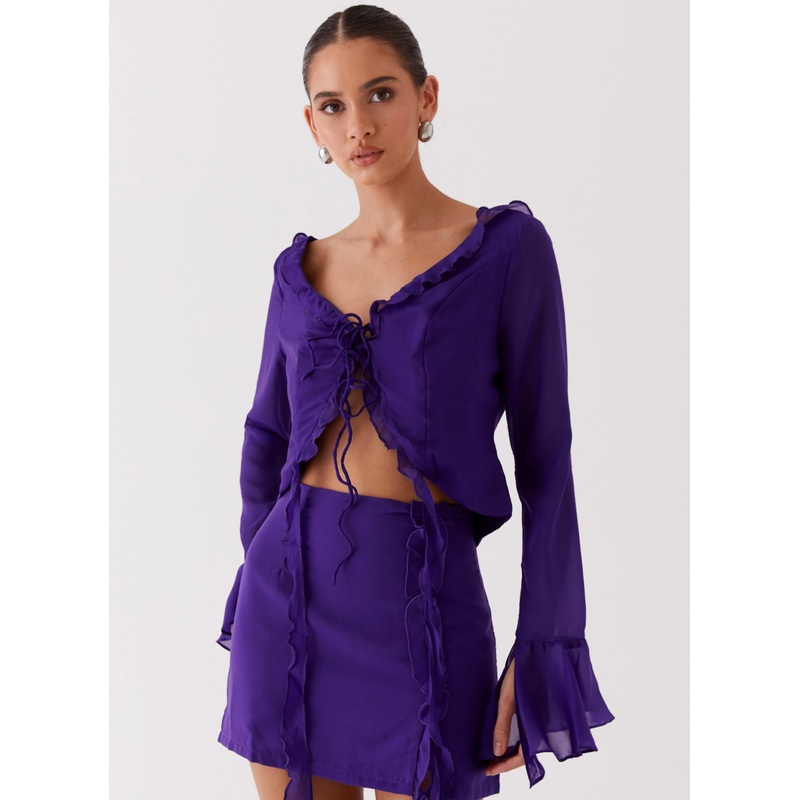My Favourite Part Blouse – Violet