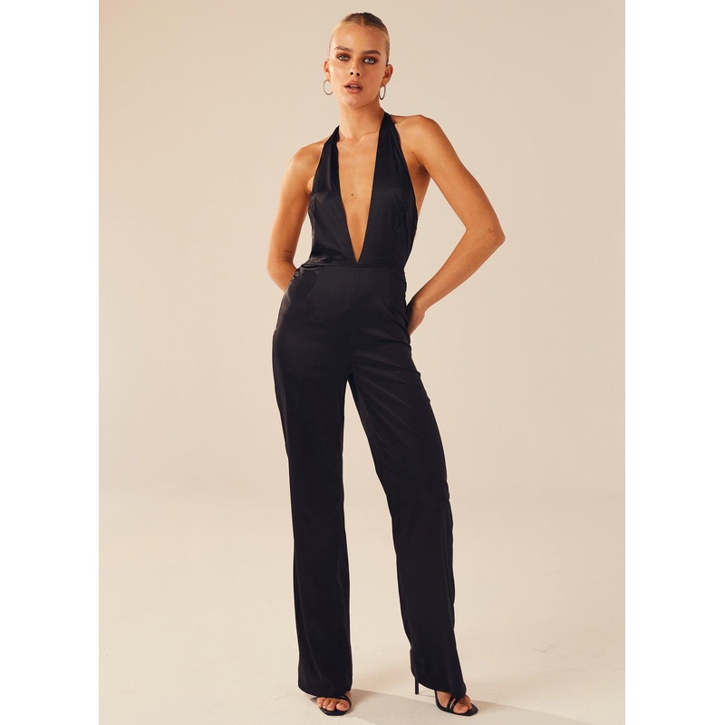 Mystery Muse Jumpsuit – Onyx