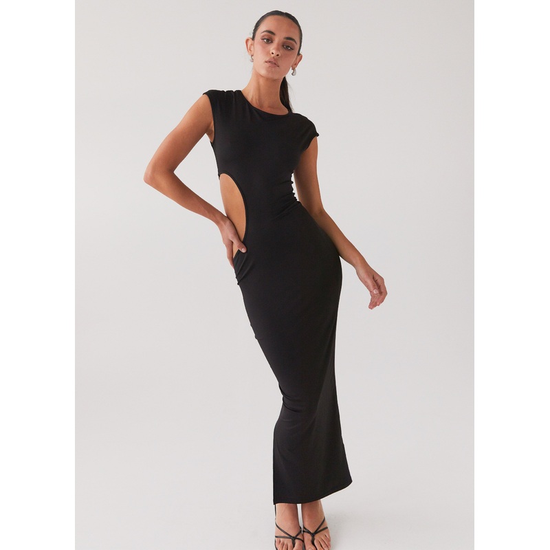 Never Too Much Maxi Dress – Shadow