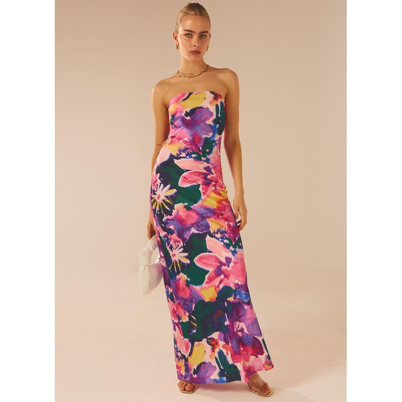 Carried Away Maxi Dress – Candy Bouquet