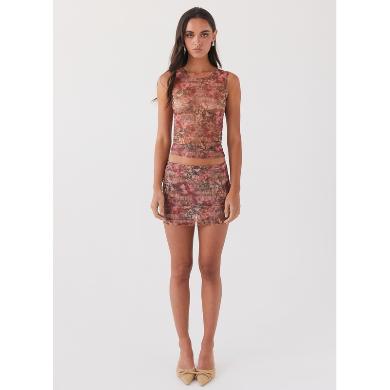 Love Child Mesh Mini Skirt – Palais Floral