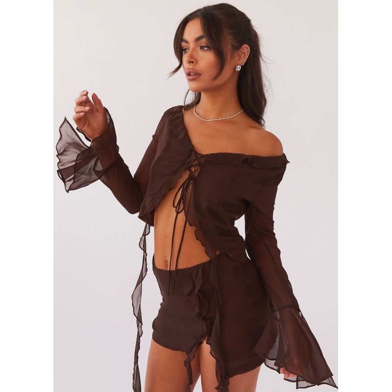 My Favourite Part Blouse – Dark Mocha