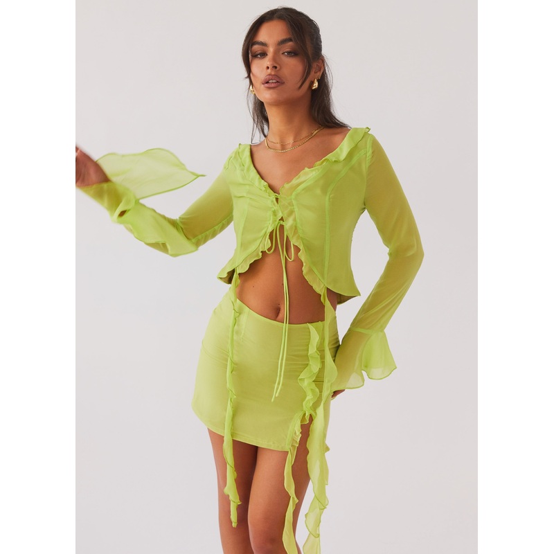 My Favourite Part Mini Skirt – Fern