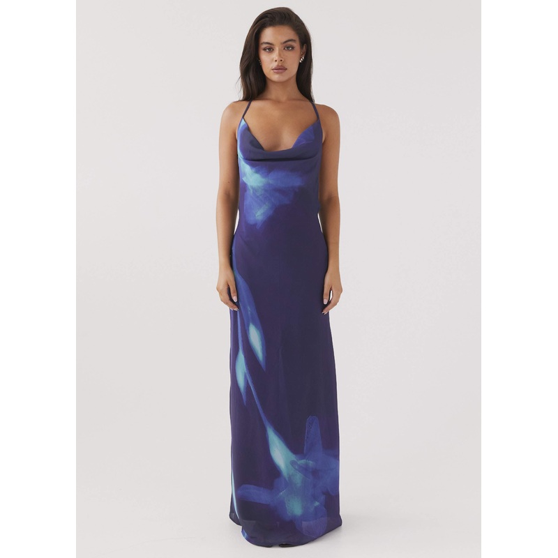 Astra Maxi Dress – Cyber Rose