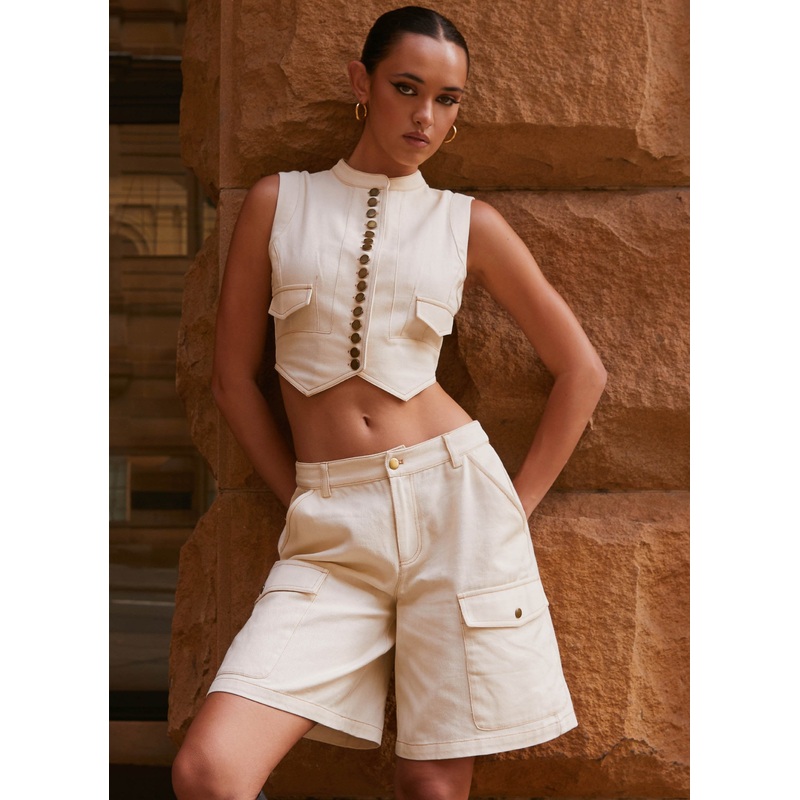 Edina Cargo Top – Antique