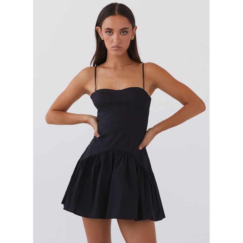 Endless Summer Mini Dress – Black
