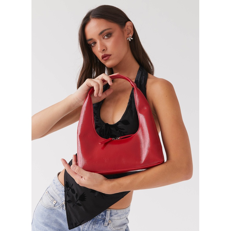 Jolie Shoulder Bag – Cherry