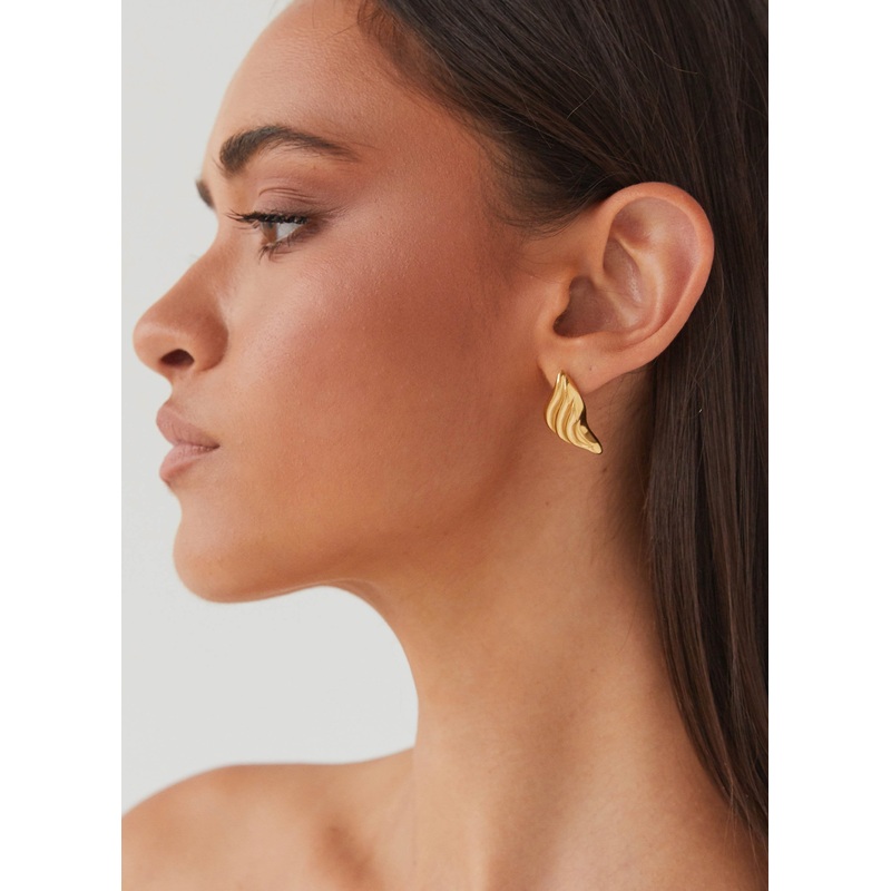 Cloud Nine Earrings – Gold