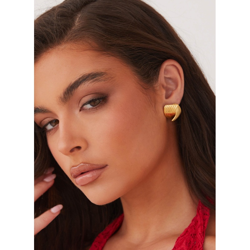 Me And You Earrings – Gold