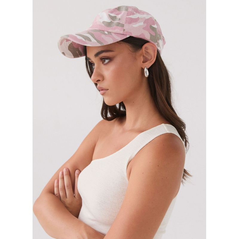 Zinny Camo Cap – Pink Camo