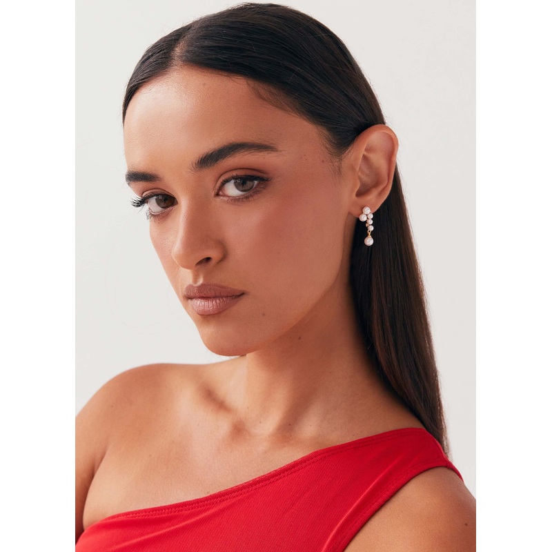 Saffron Pearl Earring – Pearl