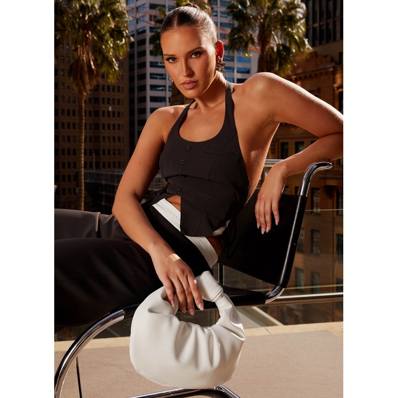 Gallagher Shoulder Bag – White