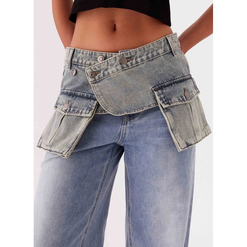 West Coast Denim Belt – Indigo