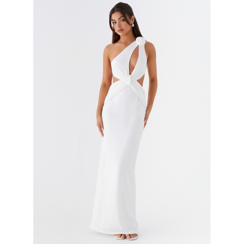 Lovesome Rosa Maxi Dress – White