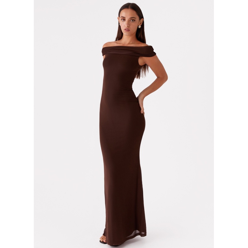 Marilyn Maxi Dress – Chocolate