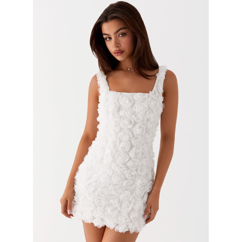 Valentina Mini Dress – White