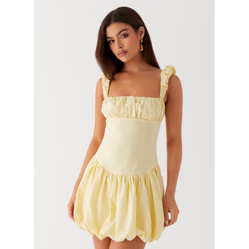 Clove Mini Dress – Yellow