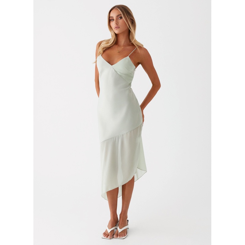 Leia Midi Dress – Sage
