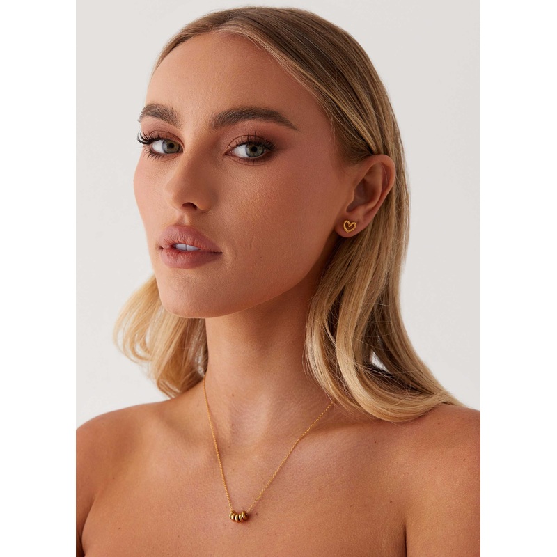 Link Up Necklace – Gold
