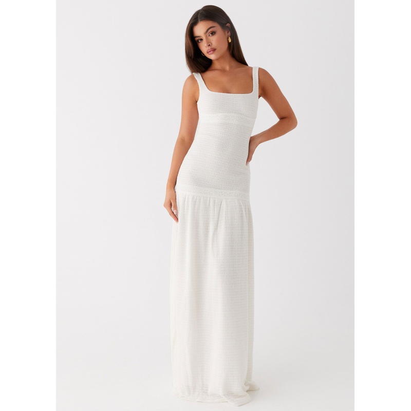 Lyrical Maxi Dress – Ivory