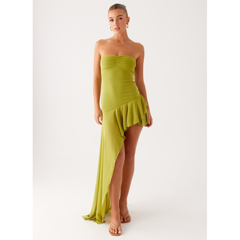 Reeva Mini Dress – Green