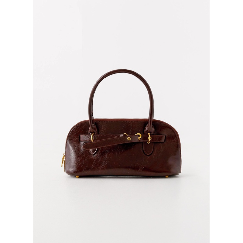 Agency Shoulder Bag – Chocolate