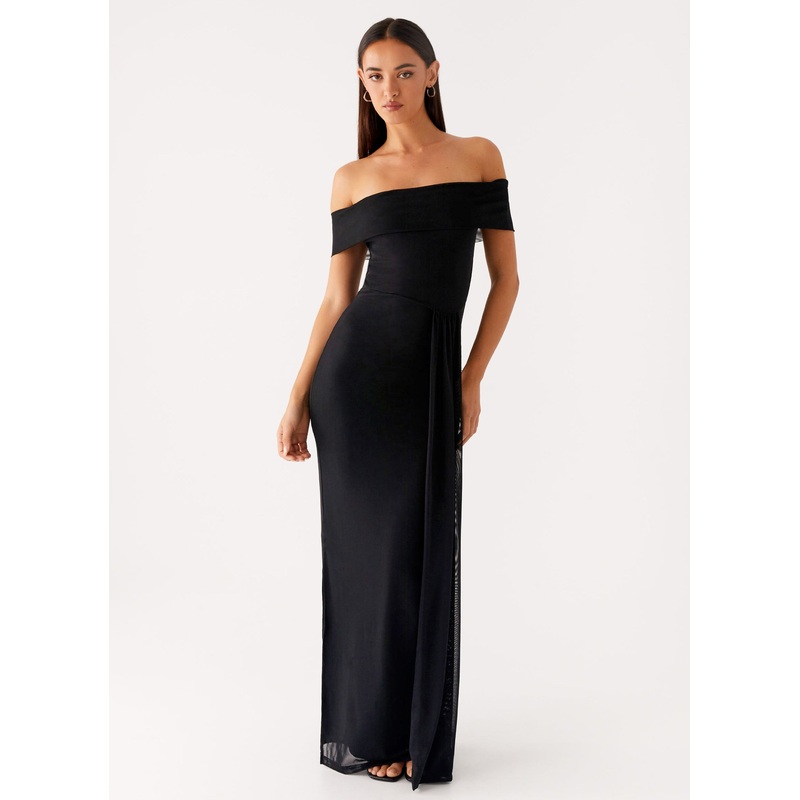 Aileen Maxi Dress – Black