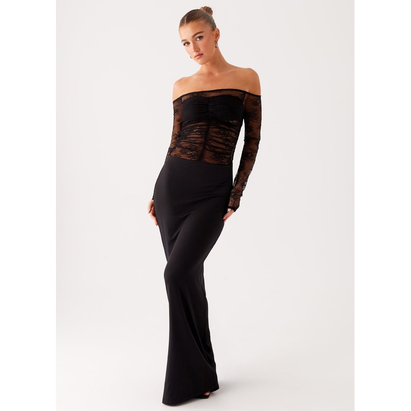Avi Maxi Dress – Black
