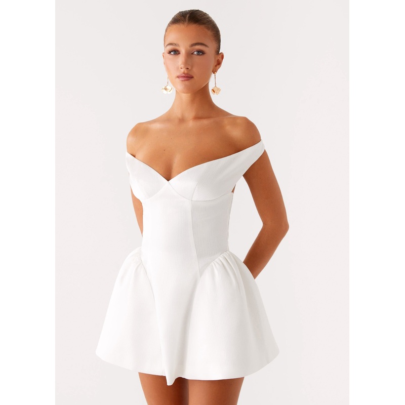 Cavella Mini Dress – White