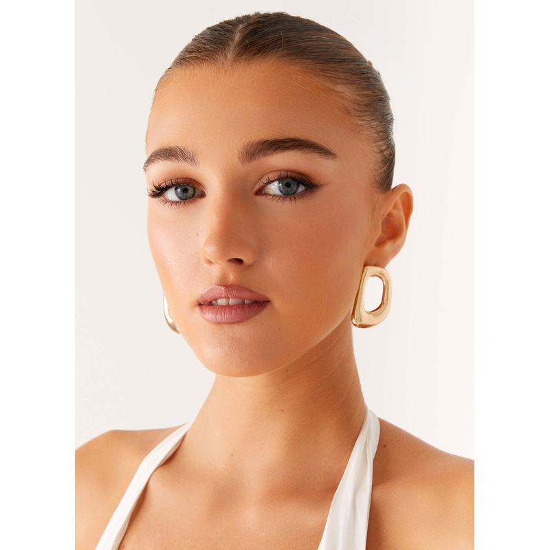Deven Earrings – Gold