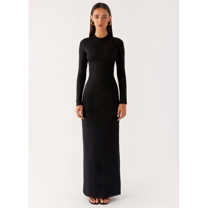 Kamora Maxi Dress – Black