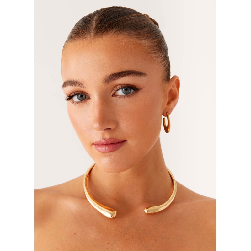 Rayan Choker Necklace – Gold