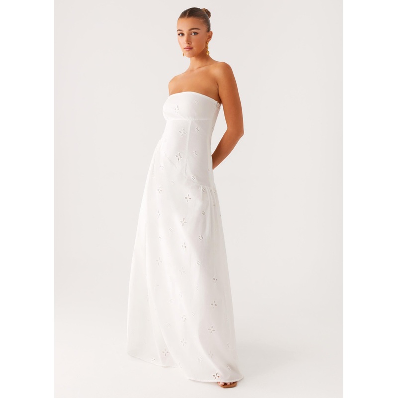 Sunkissed Maxi Dress – Ivory