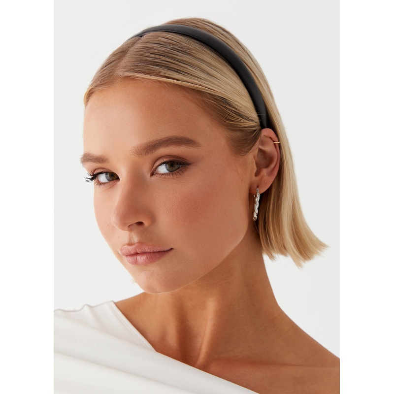 Be Selfish Headband – Black