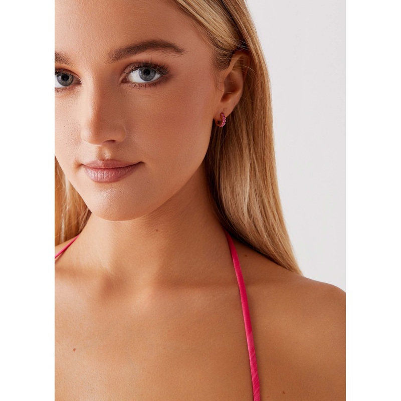 Dance Party Earrings – Pink