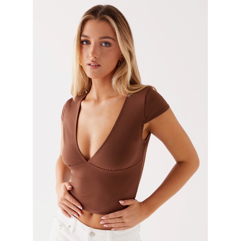 Raffaella Top – Chocolate