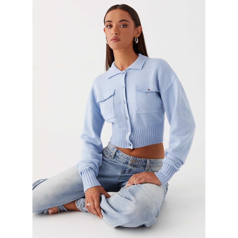 Sable Cardigan – Sky Blue